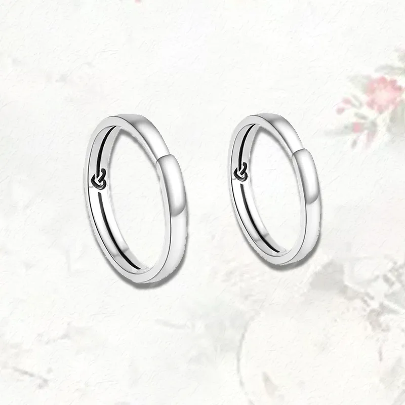 GIRATI S 999 Fine Silver Rings Unisex-8