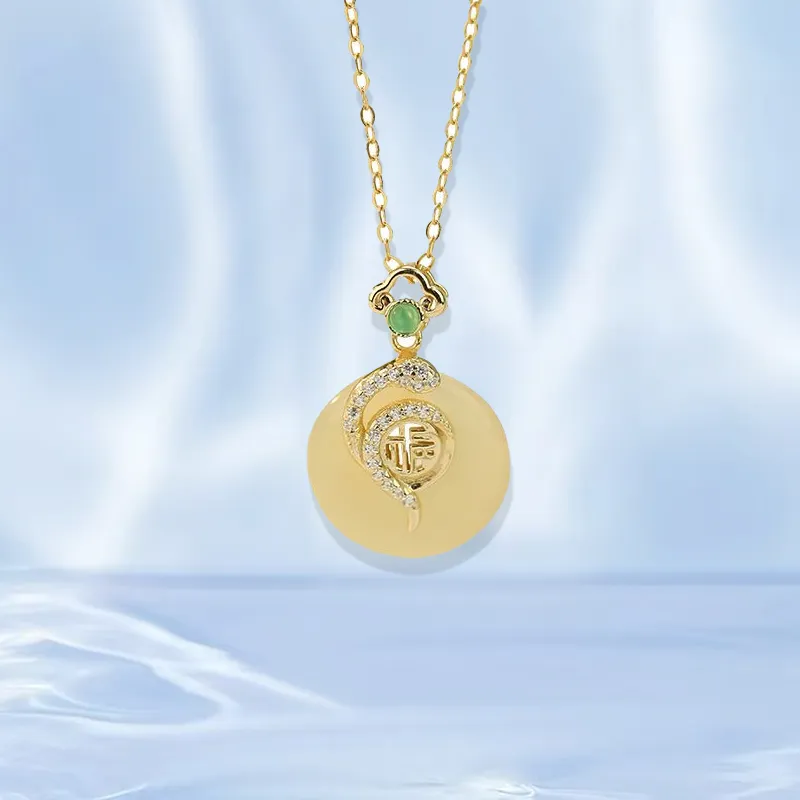 GIRATI Jade Necklaces Women's-2