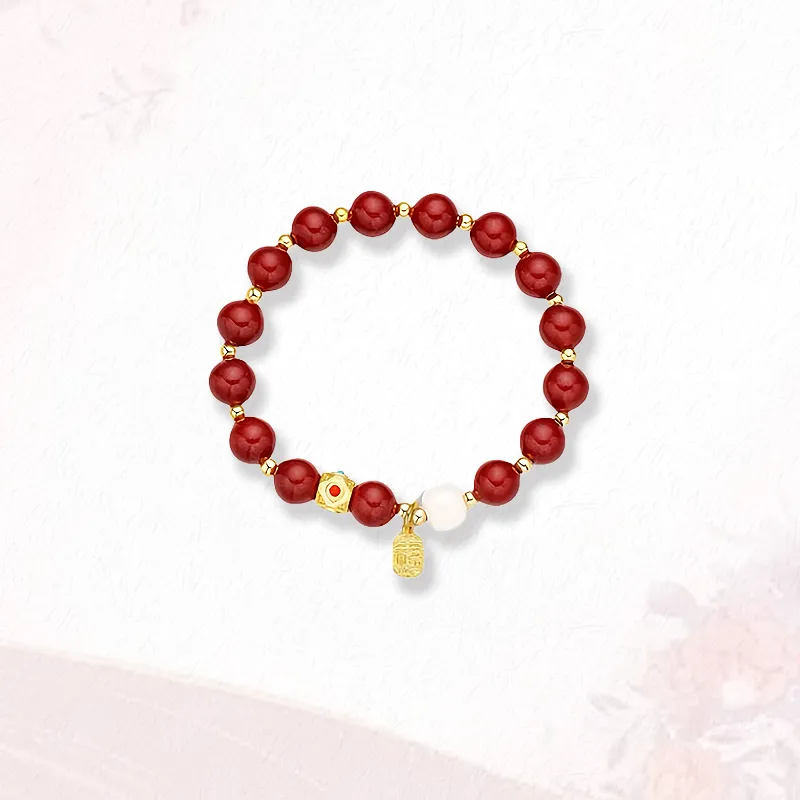 GIRATI Reconstructed Cinnabar Bracelets Women's-2