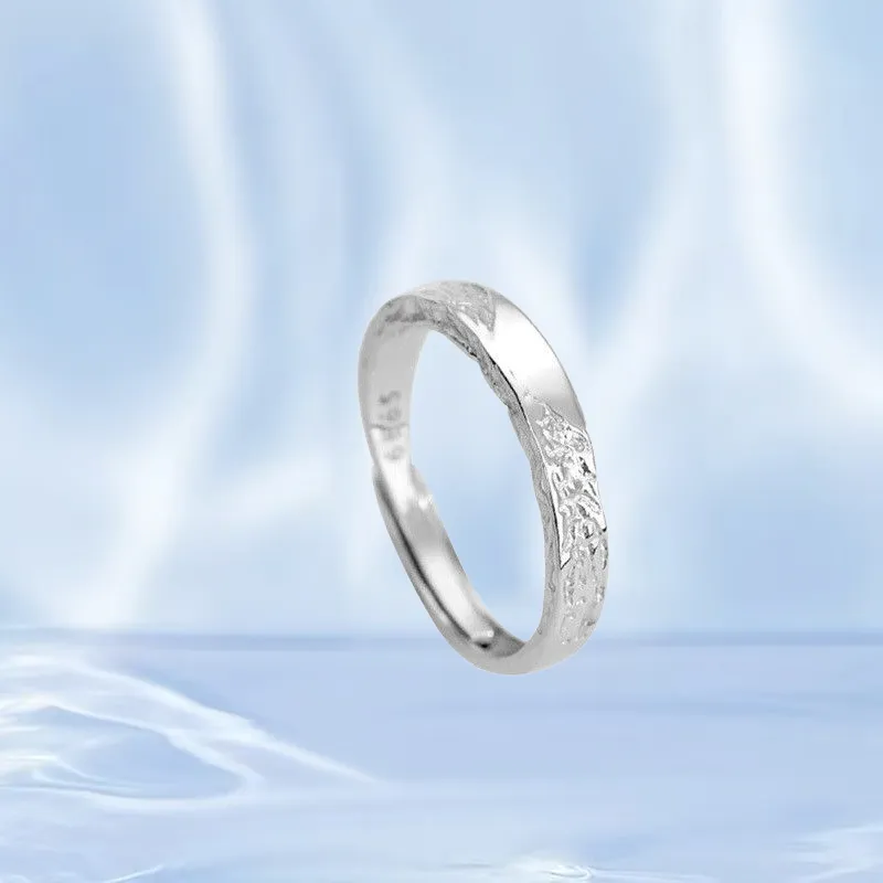 GIRATI S 999 Fine Silver Rings Unisex-3