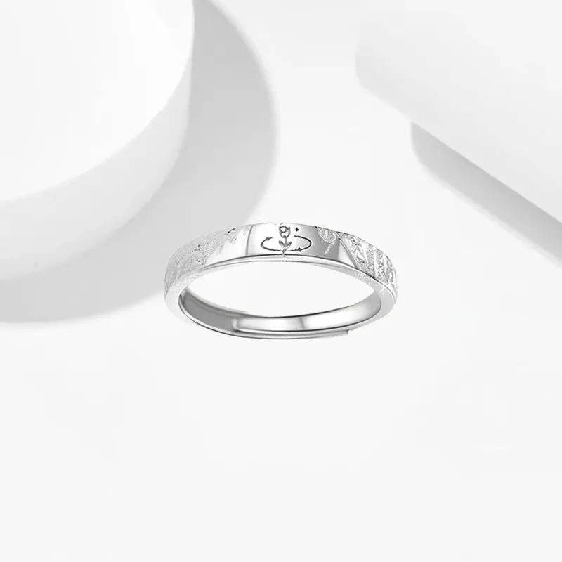 GIRATI S 999 Fine Silver Rings Unisex-3
