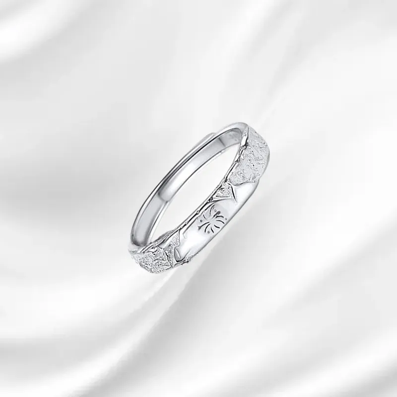 GIRATI S 999 Fine Silver Rings Unisex-1