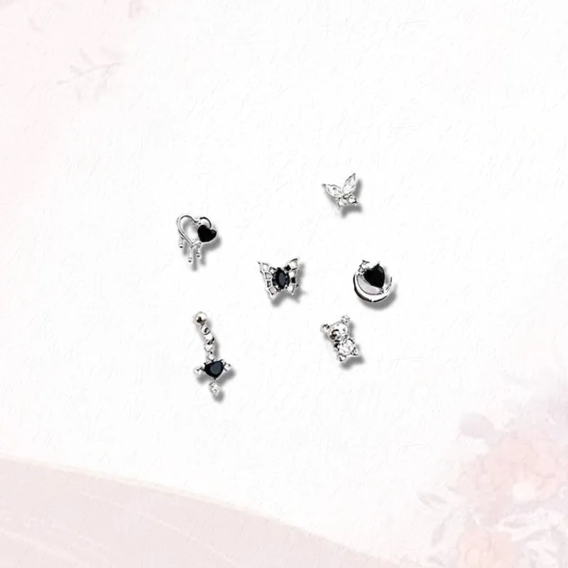 GIRATI Alloy Stud Earrings Women's-2