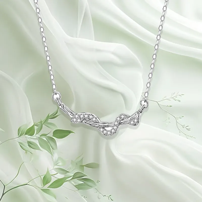 GIRATI S 999 Fine Silver Necklaces Women's-2