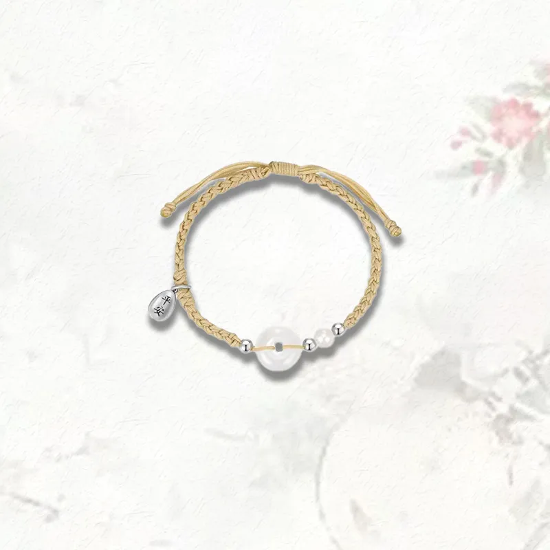 GIRATI Chalcedony Rope Bracelets Unisex-1