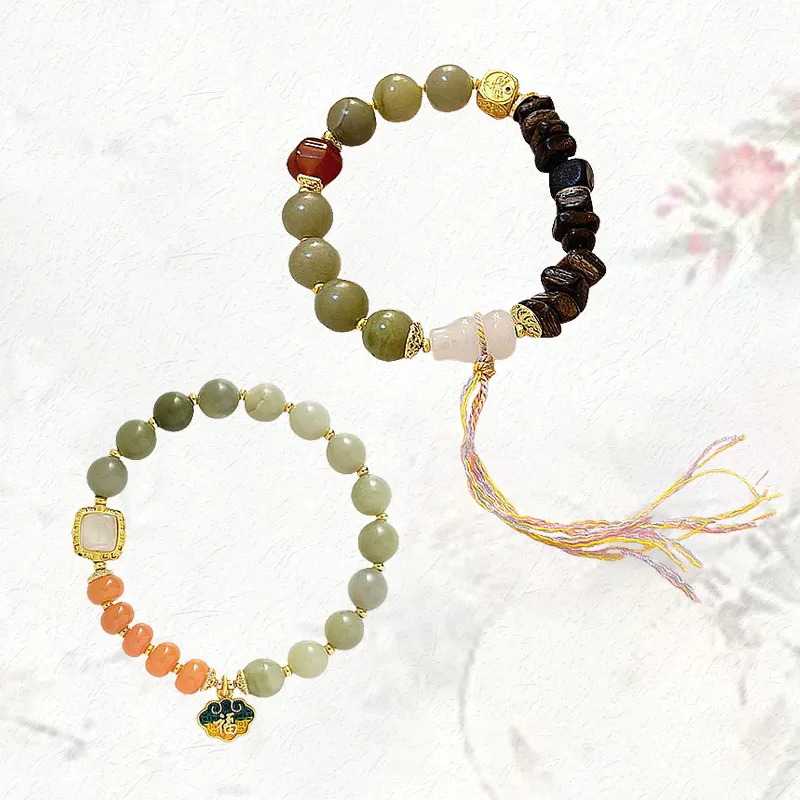 GIRATI Chalcedony Jade Bracelets Women's-6