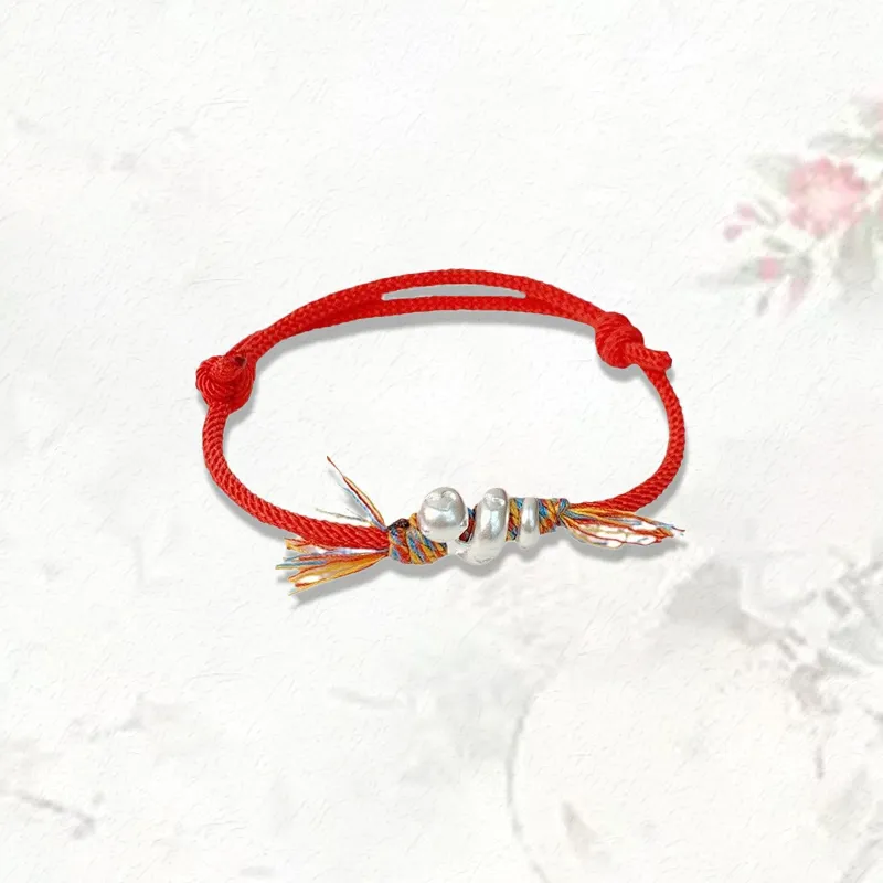 GIRATI S 999 Fine Silver Rope Bracelets Unisex-1