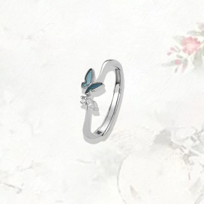 GIRATI S999 Fine Silver Rings Women's-1
