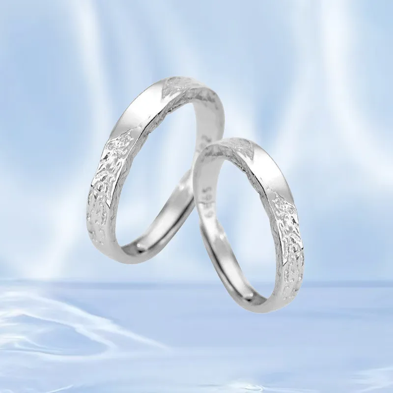 GIRATI S 999 Fine Silver Rings Unisex-5