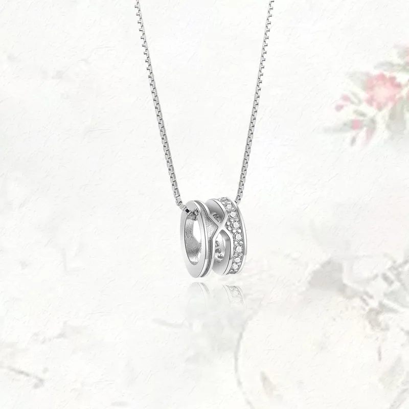 GIRATI S 999 Fine Silver Necklaces Women's-2