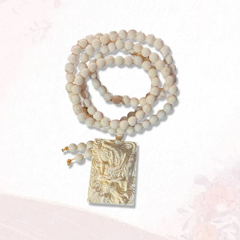 GIRATI Ivory Nut Necklaces Men's-2
