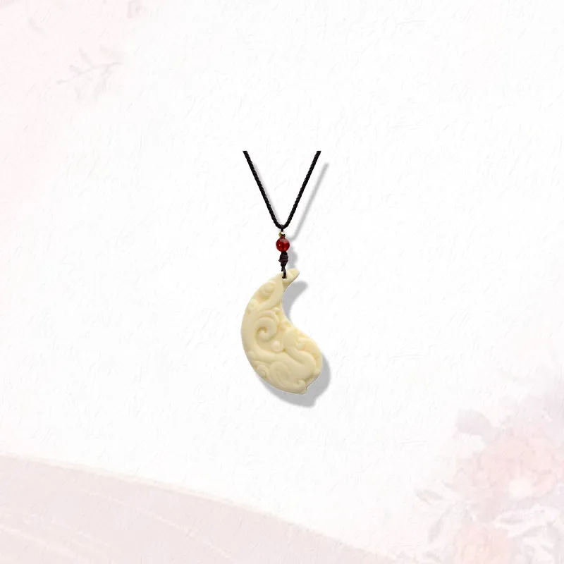 GIRATI Ivory Nut Necklaces Unisex-3
