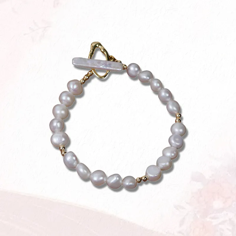 GIRATI Freshwater Pearl Bracelets Women's-2