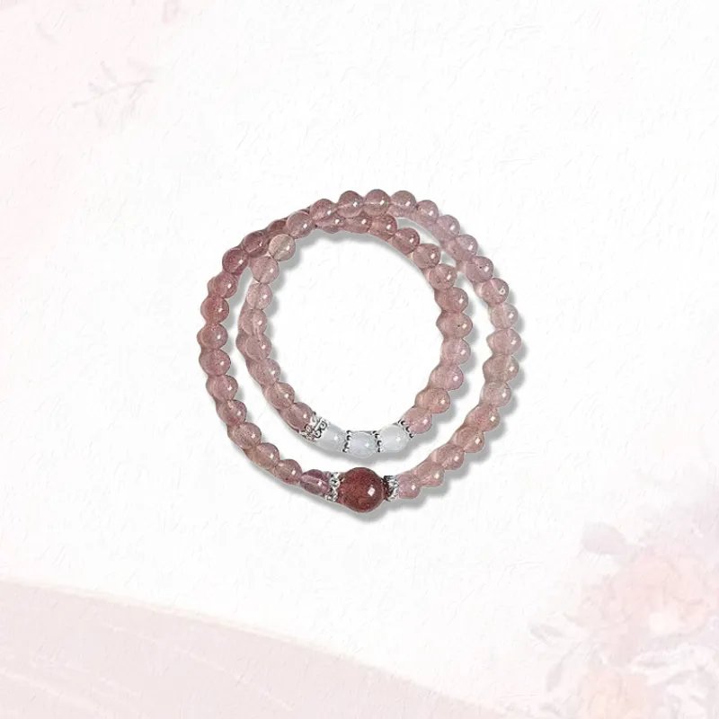 GIRATI Colored Glaze Jade Bracelets Women's-3