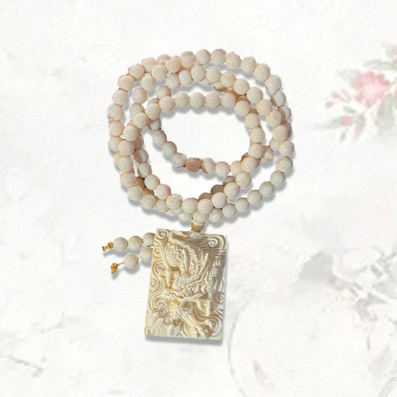 GIRATI Ivory Nut Necklaces Men's-1