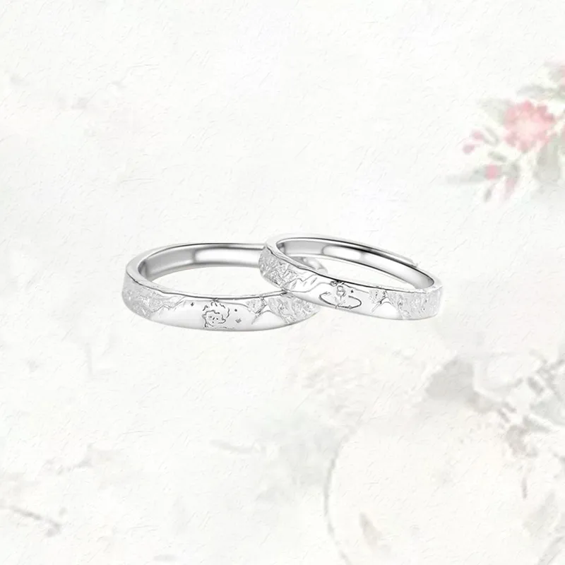 GIRATI S 999 Fine Silver Rings Unisex-5