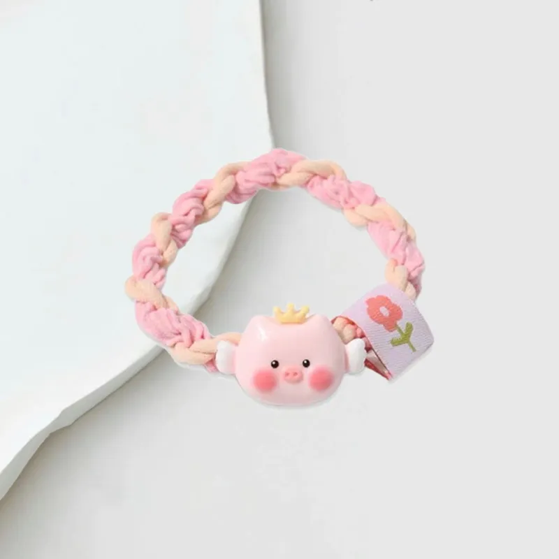 GIRATI Fabric Resin Hair Tie Women's-4