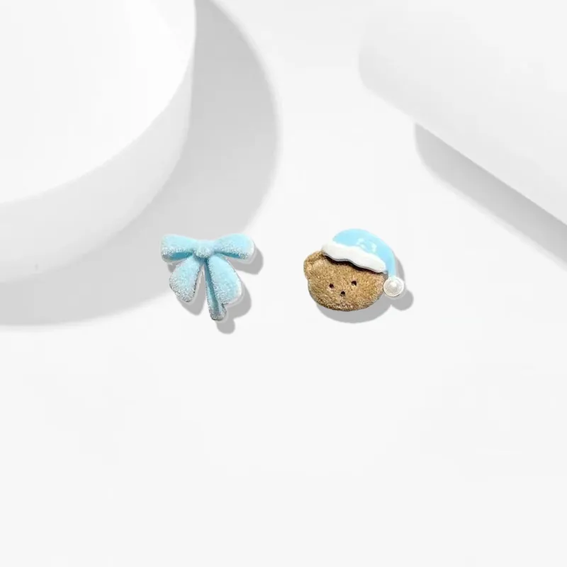 GIRATI Resin Stud Earrings Women's-2
