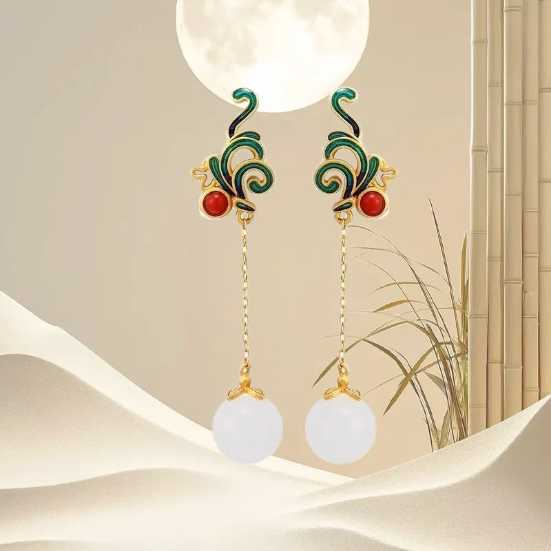 GIRATI Alloy Stud Earrings Women's-2