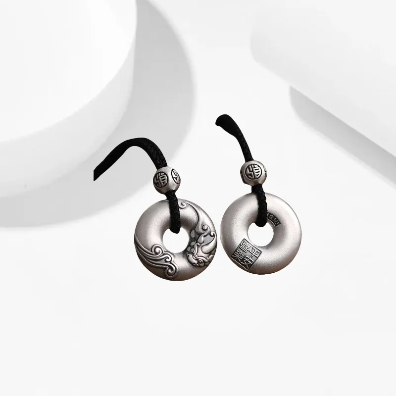 GIRATI S999 Fine Silver Necklaces Men's-3