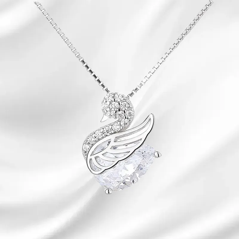 GIRATI S925 Silver Necklaces Women's-1