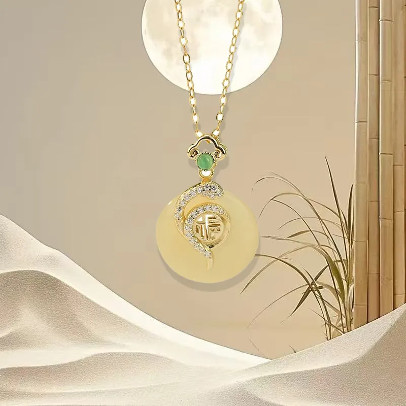 GIRATI Jade Necklaces Women's-1