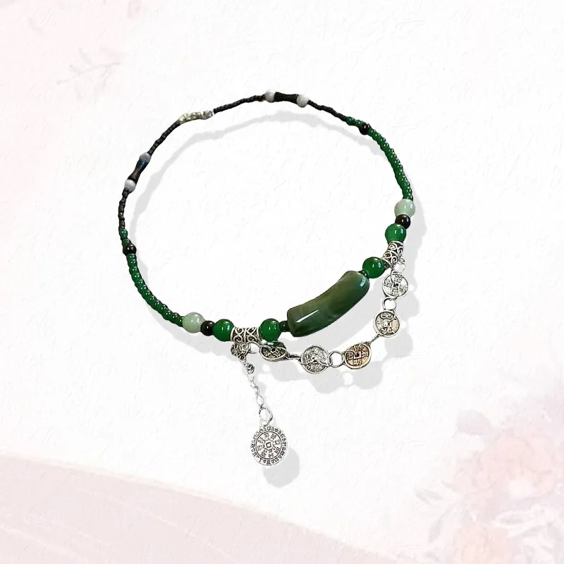 GIRATI Colored Glaze Necklaces Women's-1