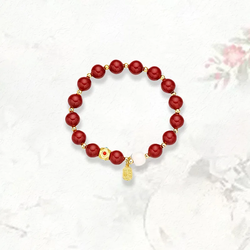 GIRATI Reconstructed Cinnabar Bracelets Women's-1
