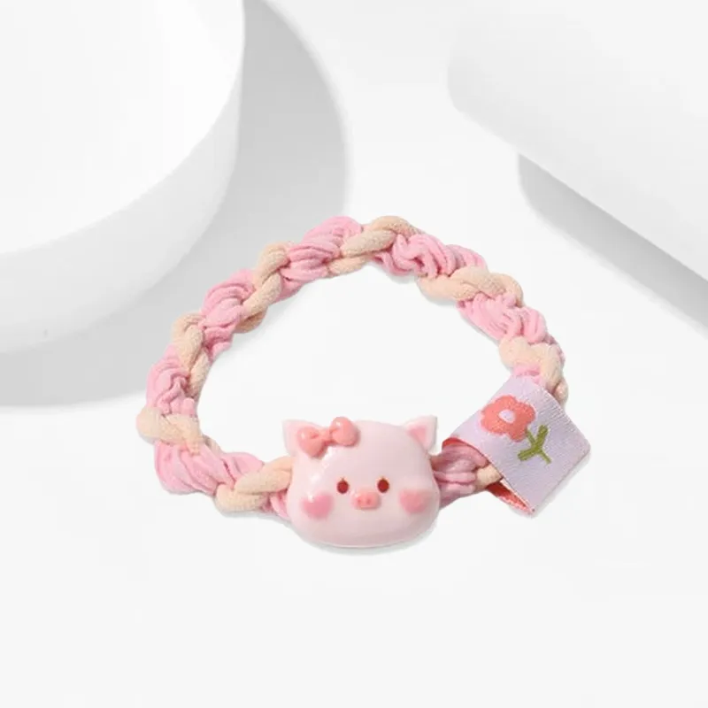 GIRATI Fabric Resin Hair Tie Women's-6