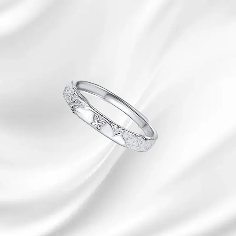 GIRATI S 999 Fine Silver Rings Unisex-3