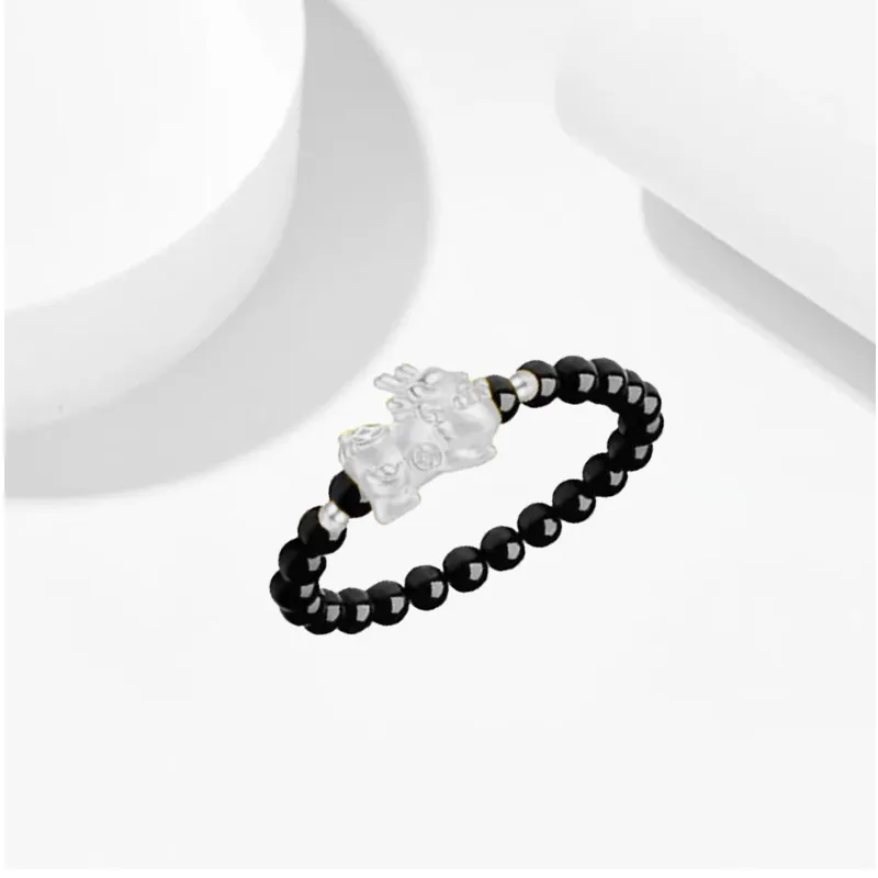 GIRATI Colored Glaze Rings Unisex-7
