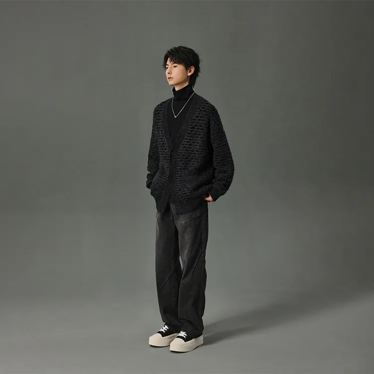 W2x Knitwear Men Premium Gray-5