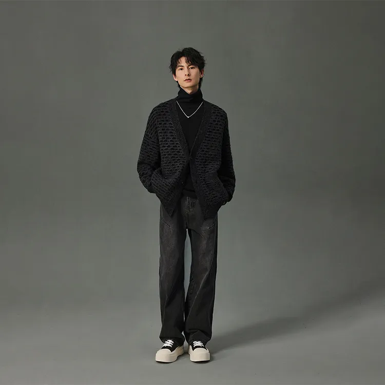 W2x Knitwear Men Premium Gray-4