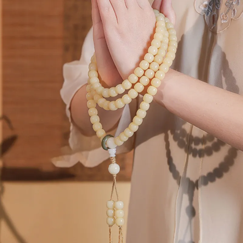 Yi Zhi Jing Bodhi Root Bracelets Unisex-2