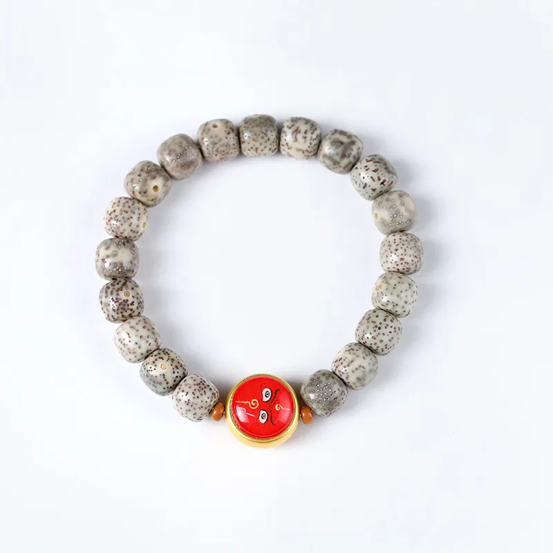 Yi Zhi Jing Star Moon Bodhi Seeds Bracelets Unisex-8