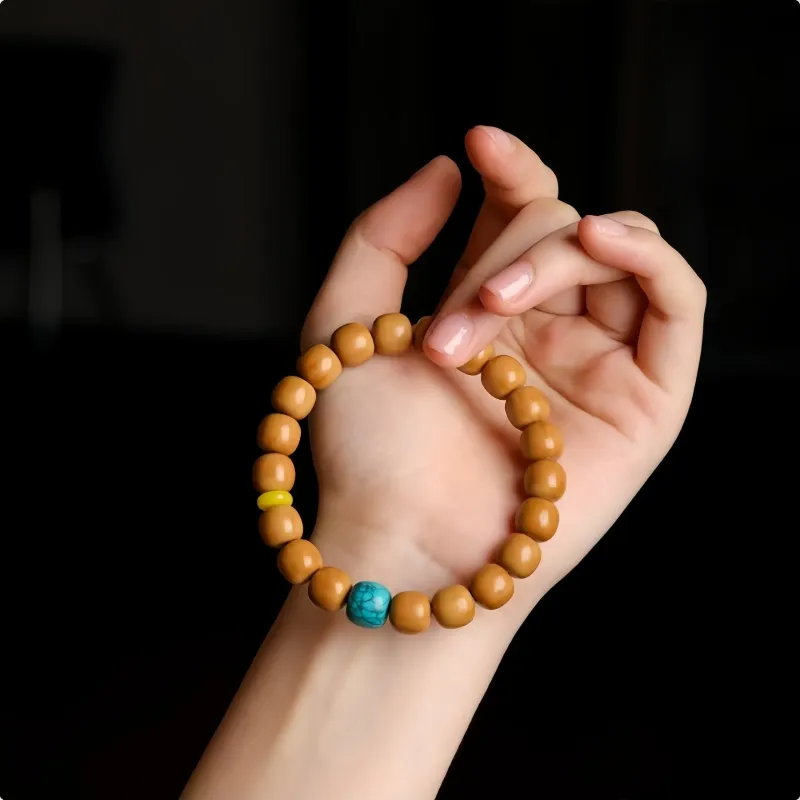 Yi Zhi Jing Monkey Head Walnut Bracelets Unisex-2