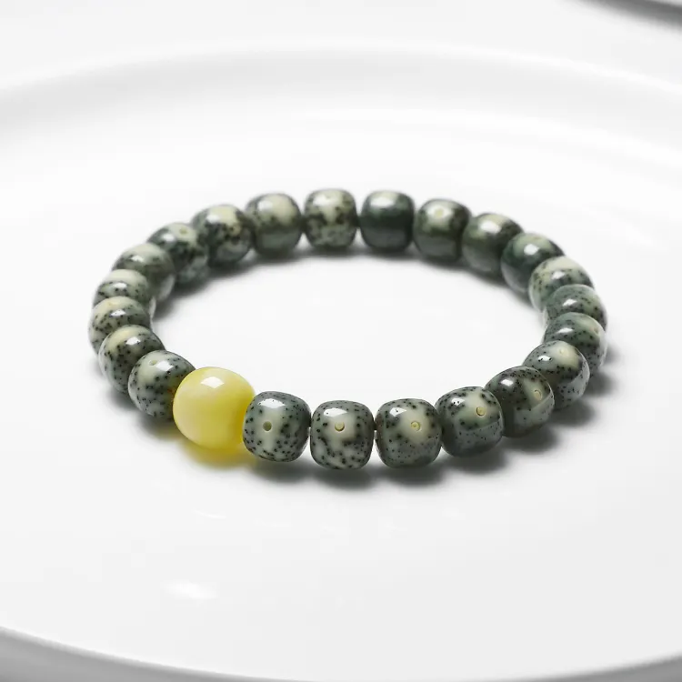 Yi Zhi Jing Star Moon Bodhi Seeds Bracelets Unisex-1