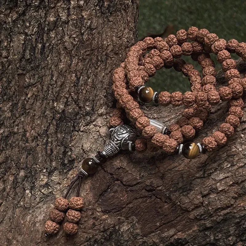 Yi Zhi Jing King Kong Bodhi Seeds Bracelets Unisex-3