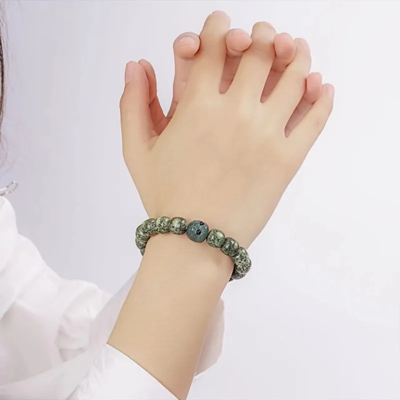 Yi Zhi Jing Star Moon Bodhi Seeds Bracelets Unisex-4