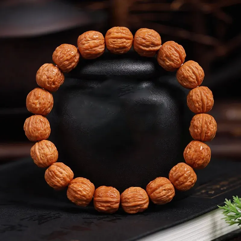 Yi Zhi Jing Monkey Head Walnut Bracelets Unisex-1