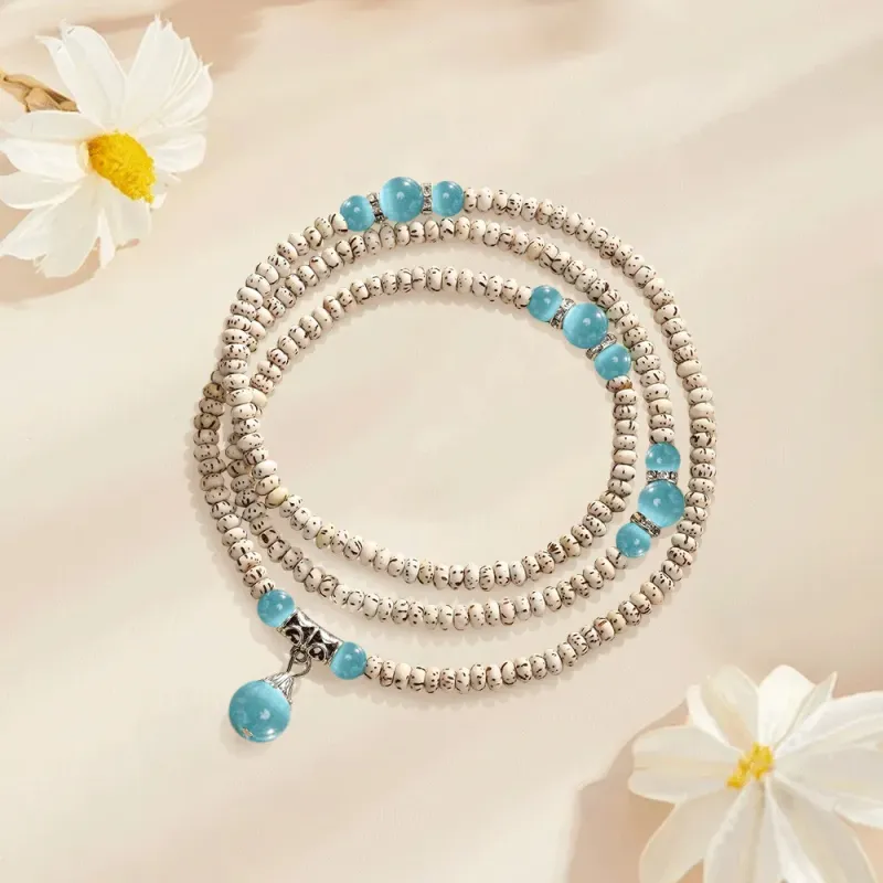 Yi Zhi Jing Star Moon Bodhi Seeds Bracelets Unisex-1