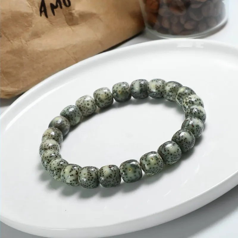 Yi Zhi Jing Star Moon Bodhi Seeds Bracelets Unisex-7