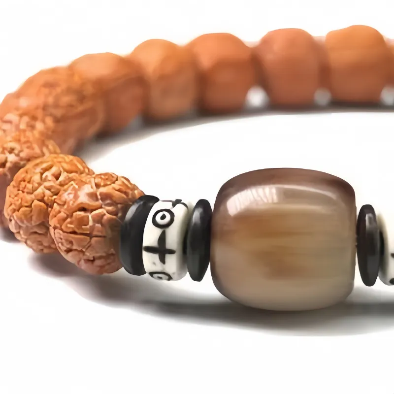 Yi Zhi Jing King Kong Bodhi Seeds Bracelets Unisex-1