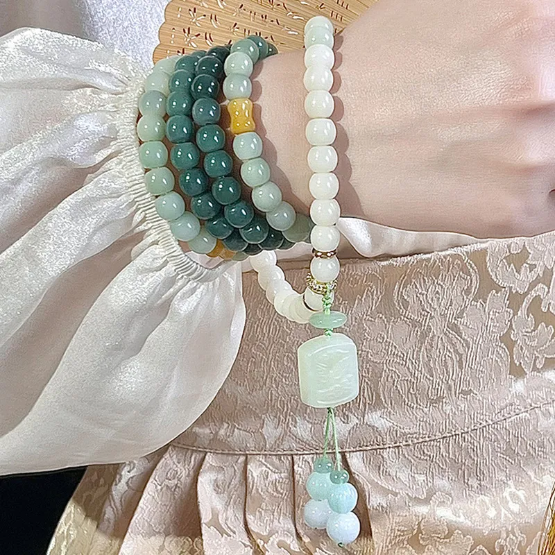 Yi Zhi Jing Bodhi Root Bracelets Unisex-3