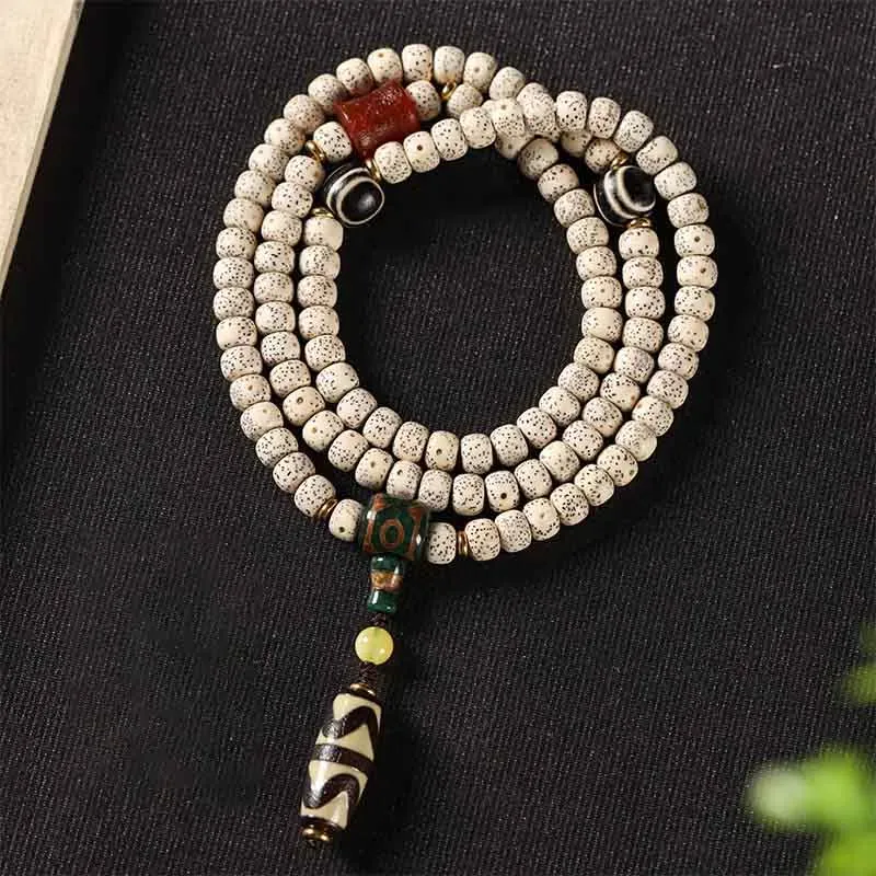 Yi Zhi Jing Star Moon Bodhi Seeds Bracelets Unisex-2