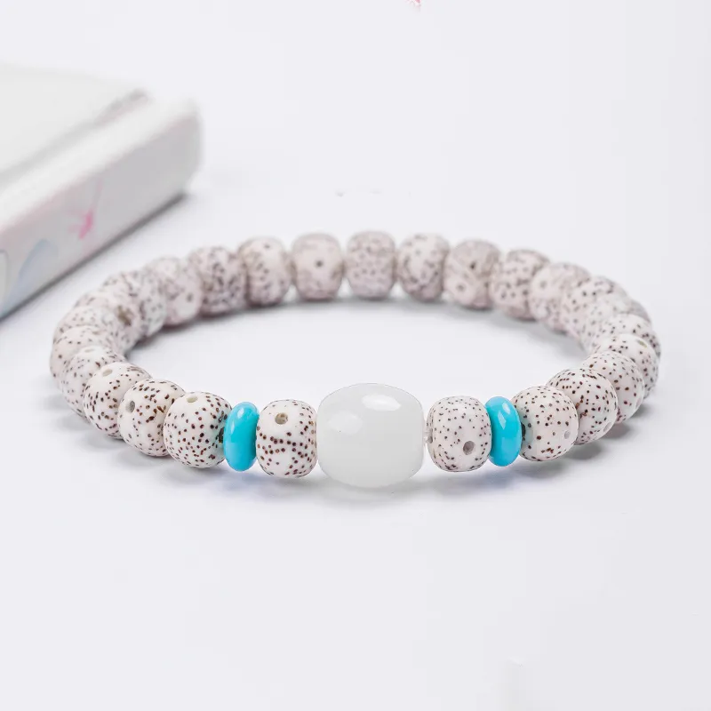 Yi Zhi Jing Star Moon Bodhi Seeds Bracelets Unisex-1
