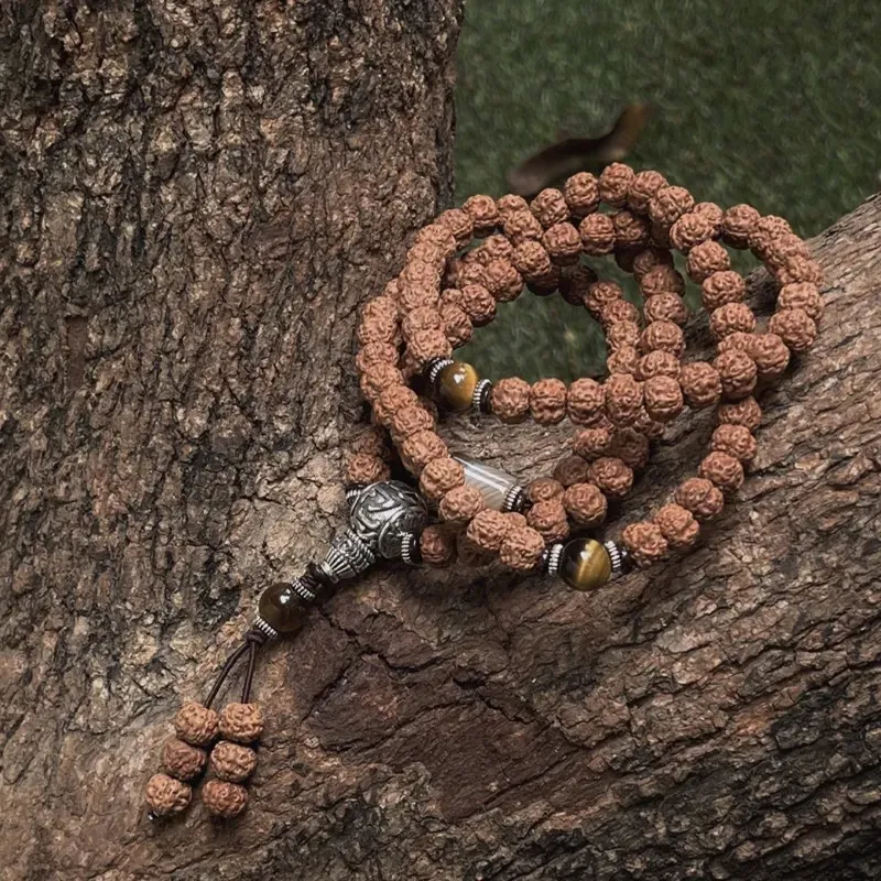 Yi Zhi Jing King Kong Bodhi Seeds Bracelets Unisex-2