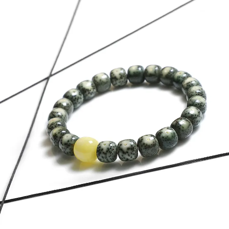 Yi Zhi Jing Star Moon Bodhi Seeds Bracelets Unisex-2