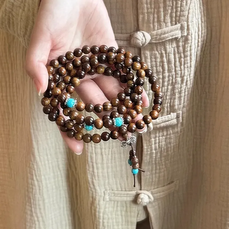 Yi Zhi Jing Padauk Bracelets Unisex-1