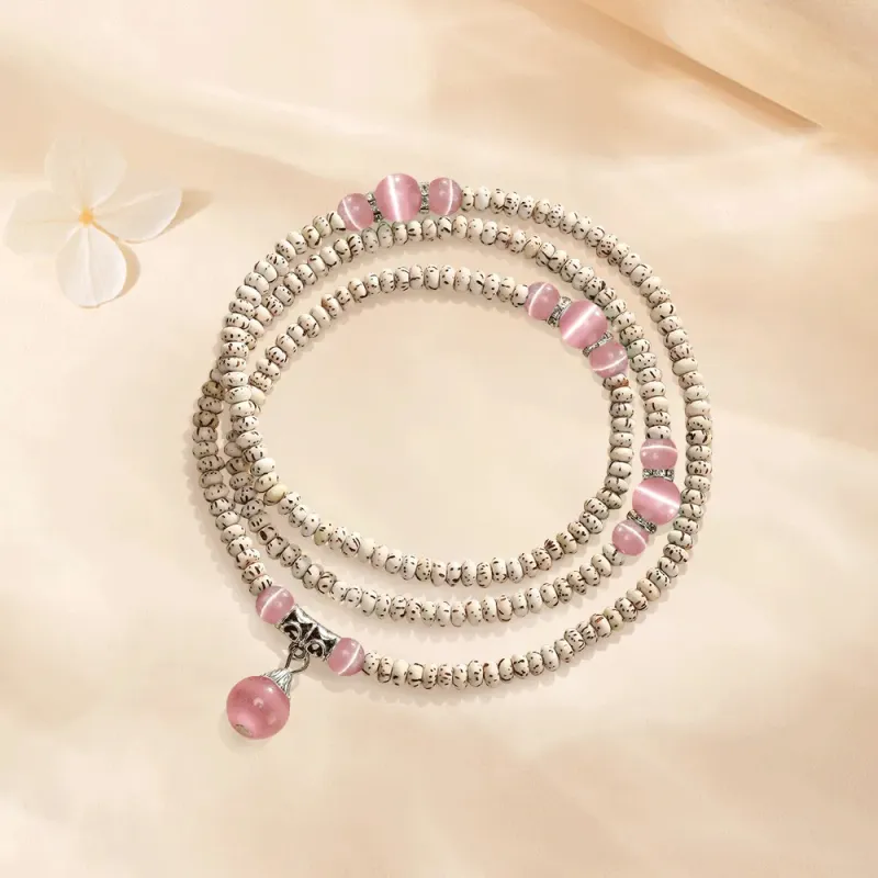 Yi Zhi Jing Star Moon Bodhi Seeds Bracelets Unisex-8